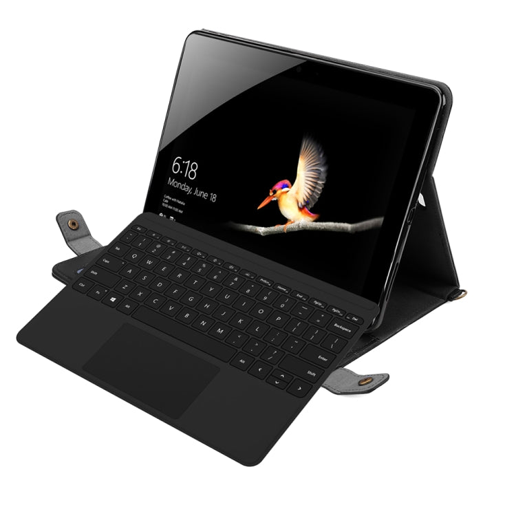 For Microsoft Surface Go 10.1 inch Envelope Horizontal Flip PU Leather Case with Card Slots & Pen Slots & Holder & Wallet & Photo Frame & Shoulder Strap