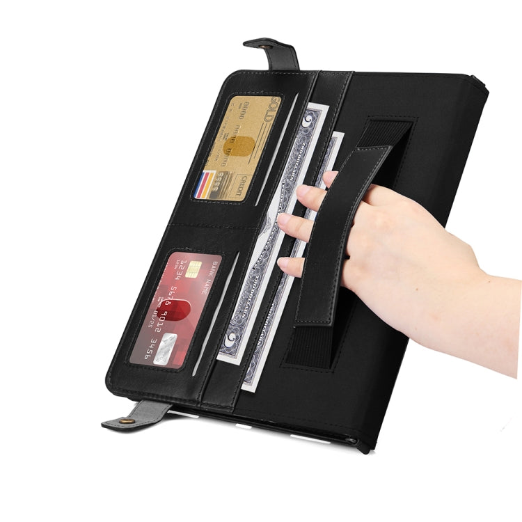 For Microsoft Surface Go 10.1 inch Envelope Horizontal Flip PU Leather Case with Card Slots & Pen Slots & Holder & Wallet & Photo Frame & Shoulder Strap