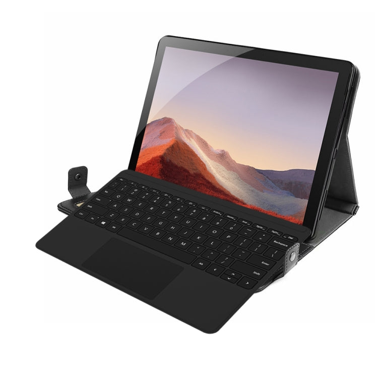 For Microsoft Surface Pro 4 / 5 / 6 / 7 Envelope Horizontal Flip PU Leather Case with Card Slots & Pen Slots & Holder & Wallet & Photo Frame & Shoulder Strap