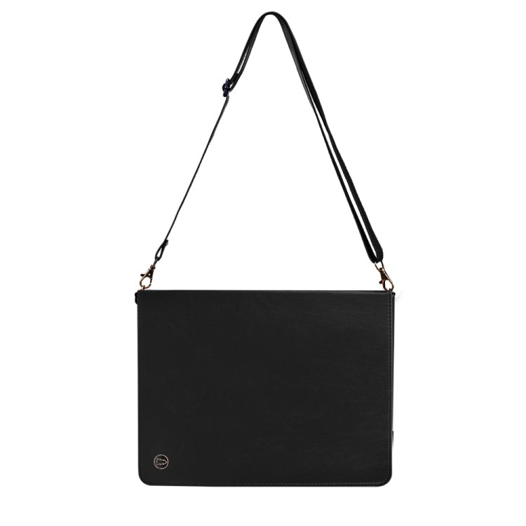 For Microsoft Surface Pro 4 / 5 / 6 / 7 Envelope Horizontal Flip PU Leather Case with Card Slots & Pen Slots & Holder & Wallet & Photo Frame & Shoulder Strap