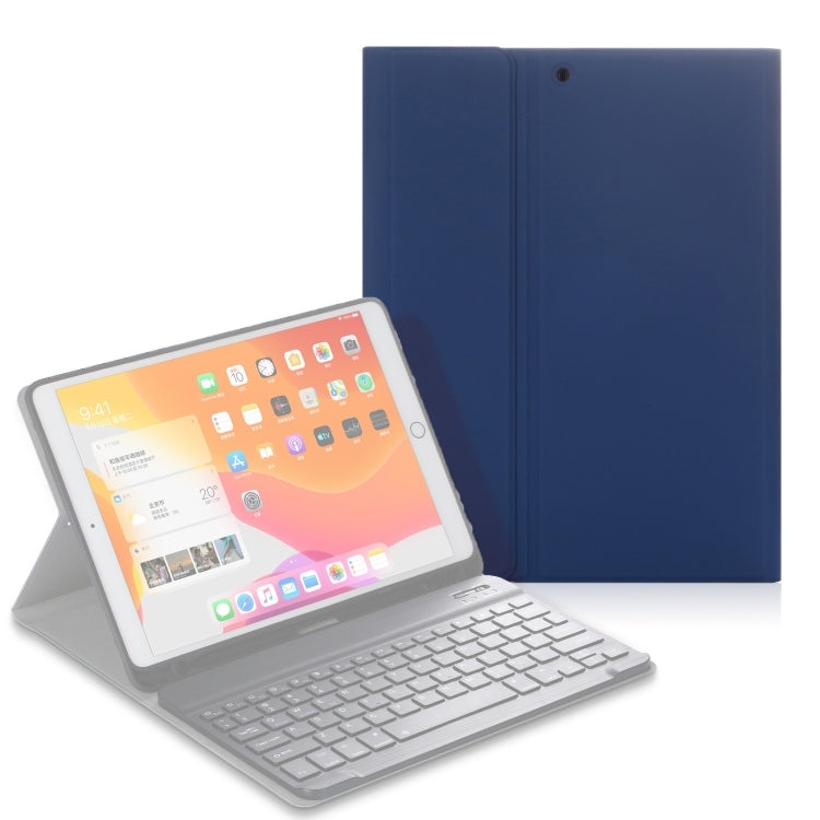 For iPad Air (2019) Electric Pressed Horizontal Flip Leather Case with Pen Slot & Holder without Keyboard