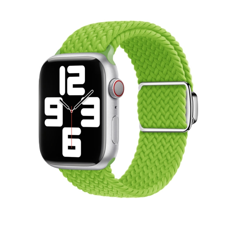 For Apple Watch Series 10 46mm Nylon Loop Magnetic Buckle Watch Band