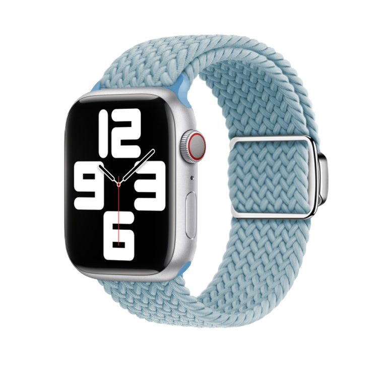 For Apple Watch Series 10 46mm Nylon Loop Magnetic Buckle Watch Band