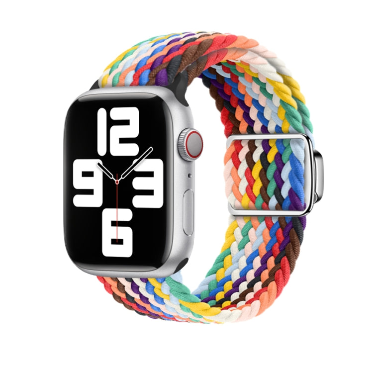 For Apple Watch Series 10 42mm Nylon Loop Magnetic Buckle Watch Band