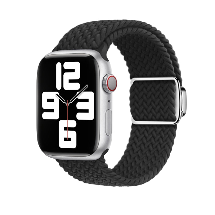 For Apple Watch Series 10 42mm Nylon Loop Magnetic Buckle Watch Band