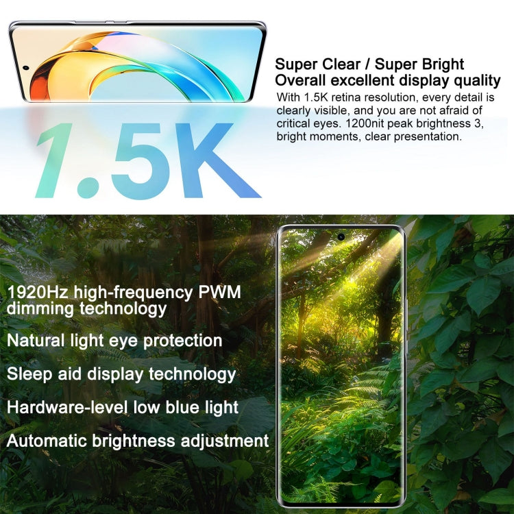 Honor X50 5G, 108MP Camera, 6.78 inch MagicOS 7.1.1 Snapdragon 6 Gen1 Octa Core up to 2.2GHz, Network: 5G, OTG, Not Support Google Play, Memory: