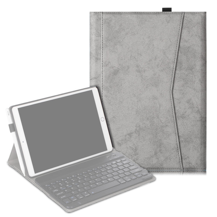 For iPad 10.2 Marble Cloth Texture Horizontal Flip Leather Case with Pen Slot & Holder without Keyboard