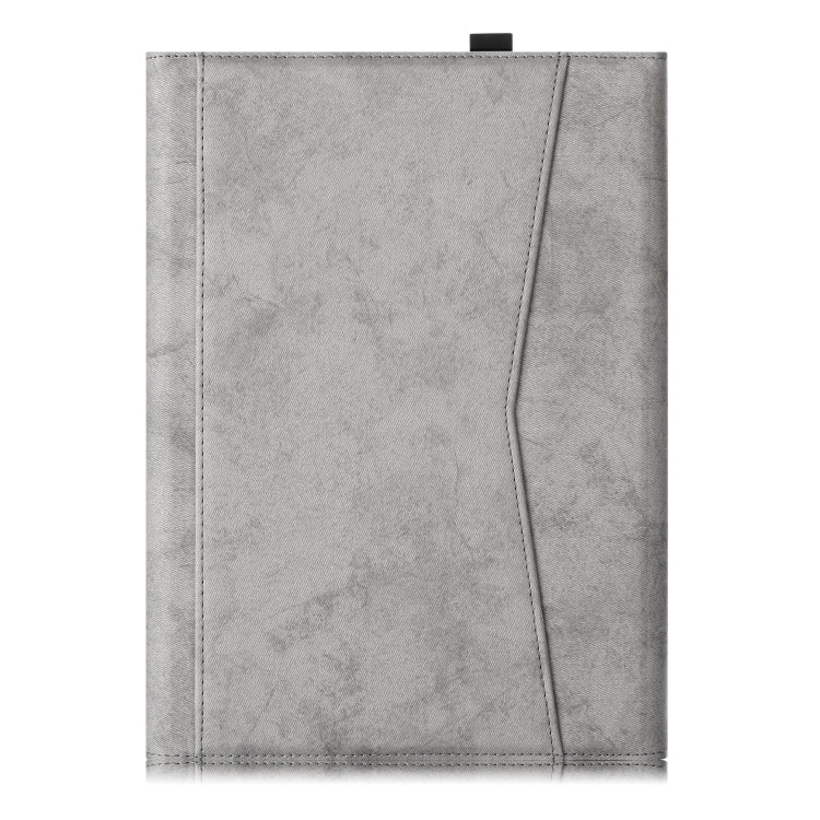 For iPad 10.2 Marble Cloth Texture Horizontal Flip Leather Case with Pen Slot & Holder without Keyboard