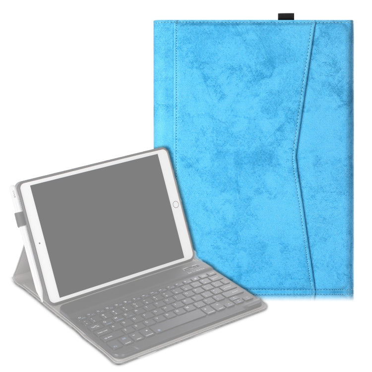 For iPad Pro 10.5 inch Marble Cloth Texture Horizontal Flip Leather Case with Pen Slot & Holder without Keyboard
