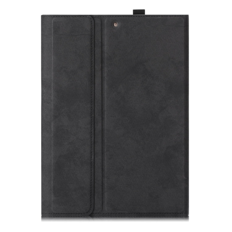 For iPad Air (2019) Marble Cloth Texture Horizontal Flip Leather Case with Pen Slot & Holder without Keyboard