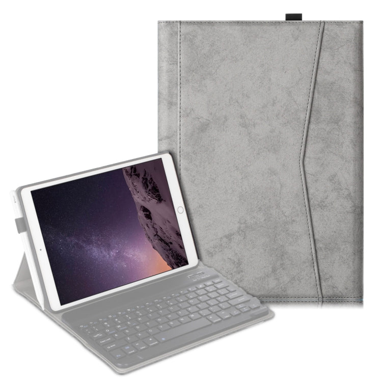 For iPad Air (2019) Marble Cloth Texture Horizontal Flip Leather Case with Pen Slot & Holder without Keyboard