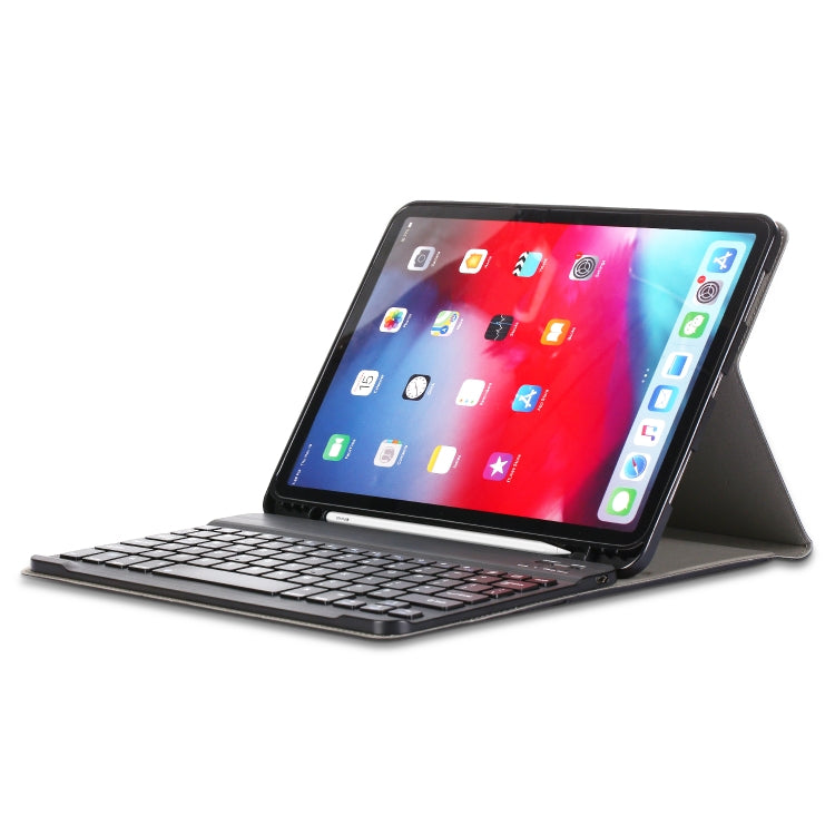 For iPad Pro 11 (2020) Marble Cloth Texture Horizontal Flip Leather Tablet Case with Pen Slot & Holder without Keyboard