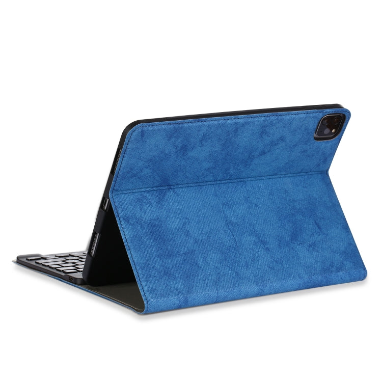 For iPad Pro 11 (2020) Marble Cloth Texture Horizontal Flip Leather Tablet Case with Pen Slot & Holder without Keyboard