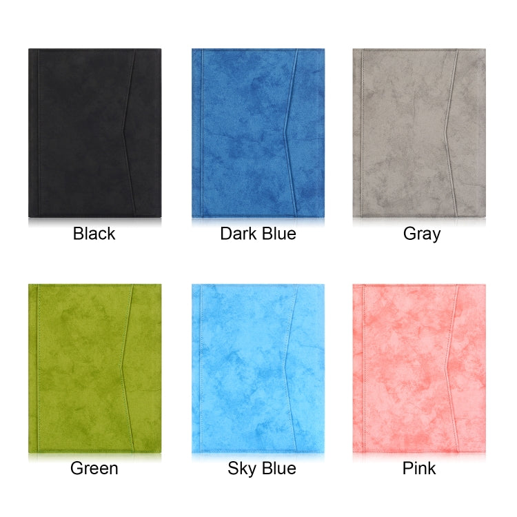 For iPad Pro 11 (2020) Marble Cloth Texture Horizontal Flip Leather Tablet Case with Pen Slot & Holder without Keyboard