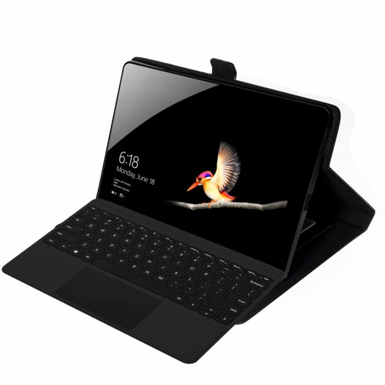 For Microsoft Surface Go 10.1 inch Horizontal Flip Double Holder Leather Case with Holder & Card Slots & Photo Frame