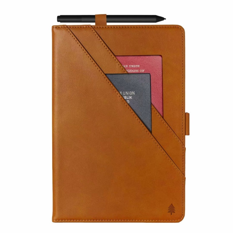 For Microsoft Surface Go 10.1 inch Horizontal Flip Double Holder Leather Case with Holder & Card Slots & Photo Frame