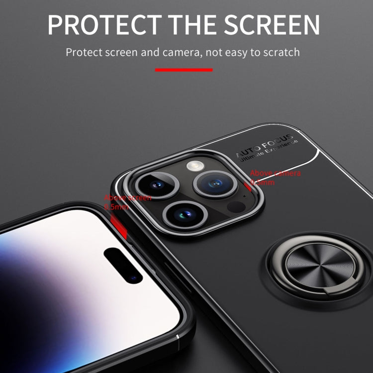 For iPhone 15 Pro Max Metal Ring Holder TPU Phone Case