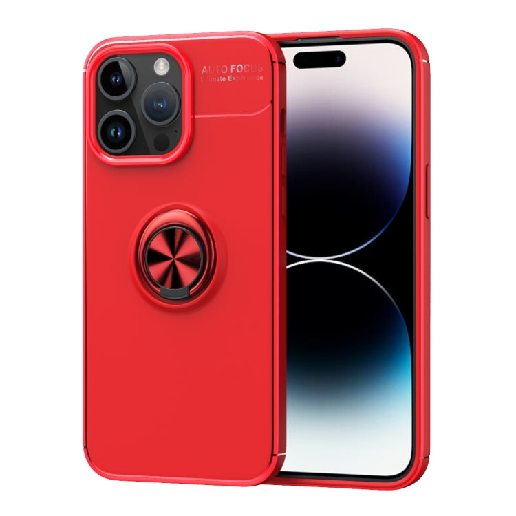 For iPhone 15 Pro Max Metal Ring Holder TPU Phone Case