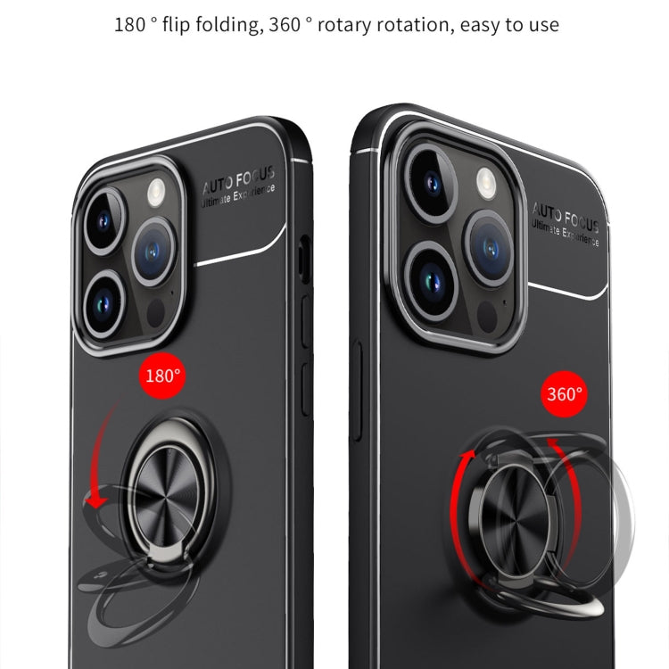 For iPhone 15 Pro Max Metal Ring Holder TPU Phone Case