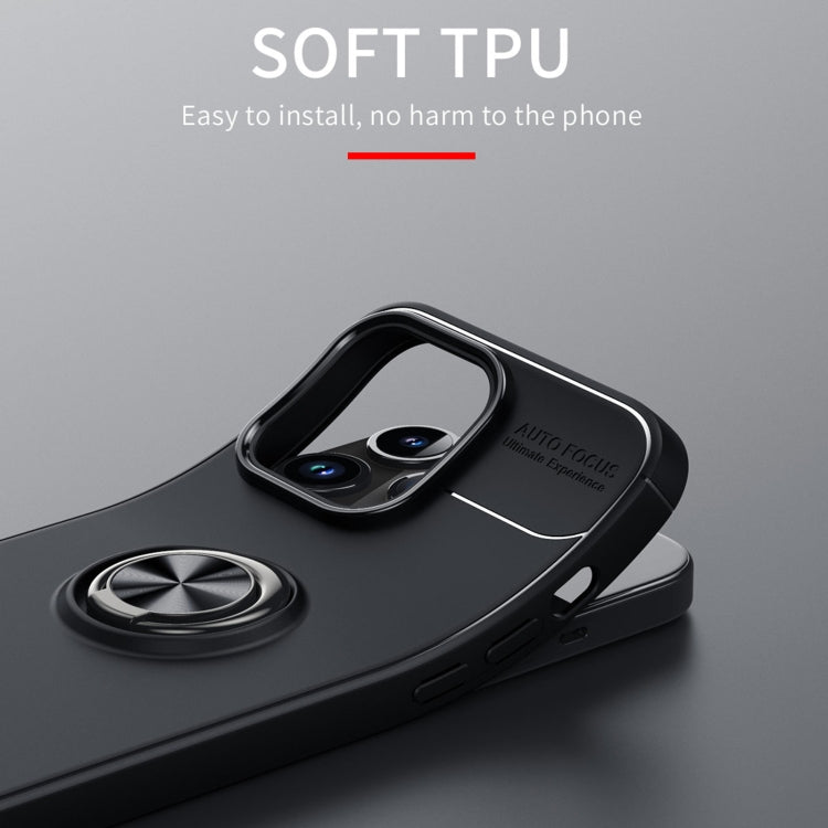 For iPhone 15 Pro Max Metal Ring Holder TPU Phone Case