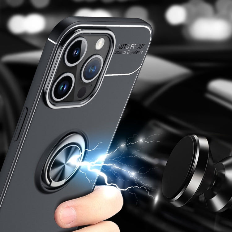 For iPhone 15 Pro Max Metal Ring Holder TPU Phone Case