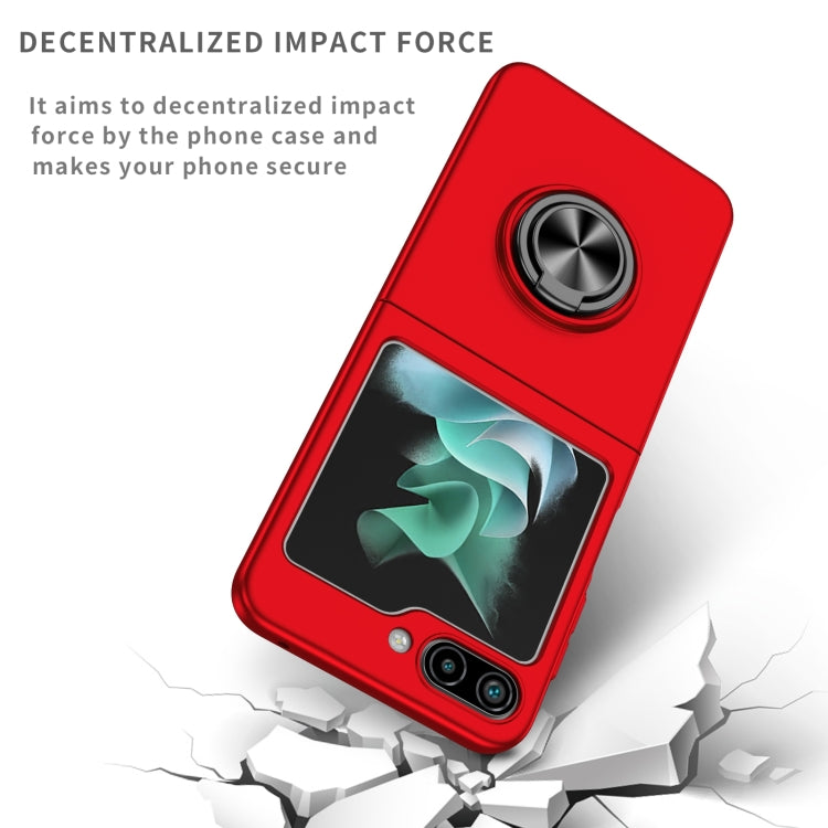 For Samsung Galaxy Z Flip7 FE / Flip6 Armor Ring Holder Phone Case