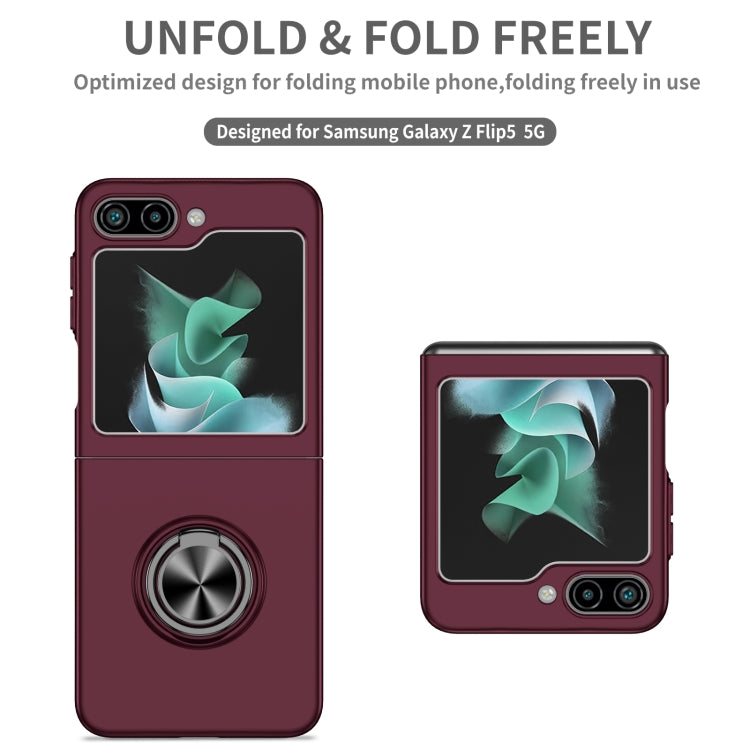For Samsung Galaxy Z Flip7 FE / Flip6 Armor Ring Holder Phone Case