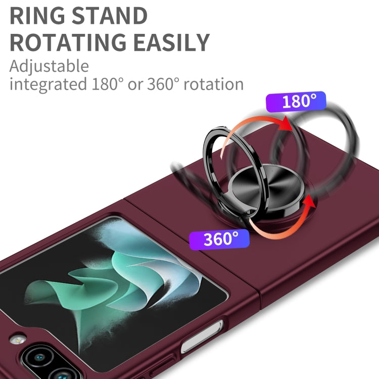 For Samsung Galaxy Z Flip7 FE / Flip6 Armor Ring Holder Phone Case