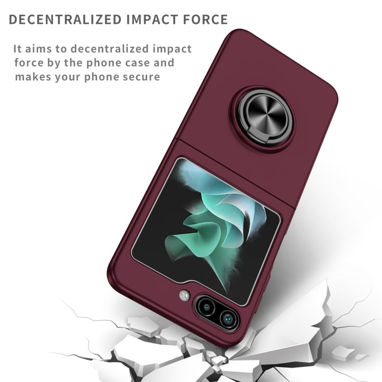 For Samsung Galaxy Z Flip7 FE / Flip6 Armor Ring Holder Phone Case