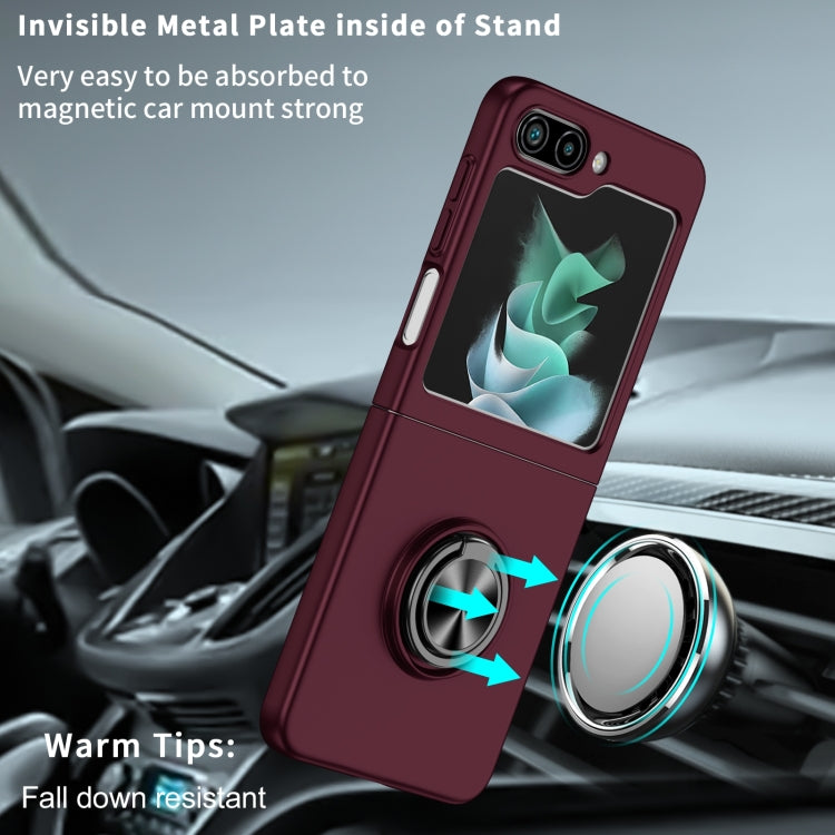 For Samsung Galaxy Z Flip7 FE / Flip6 Armor Ring Holder Phone Case
