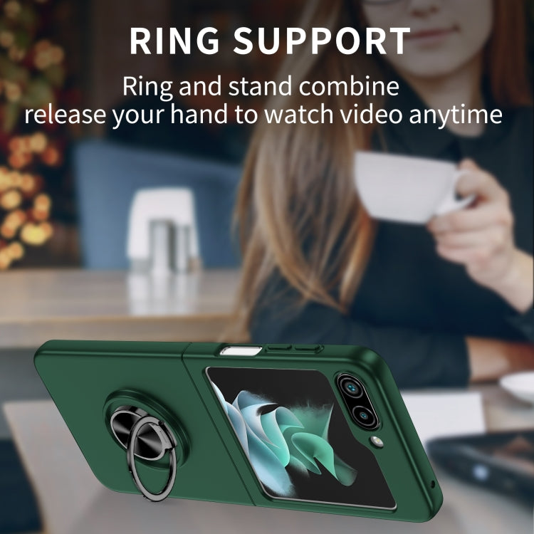 For Samsung Galaxy Z Flip7 FE / Flip6 Armor Ring Holder Phone Case