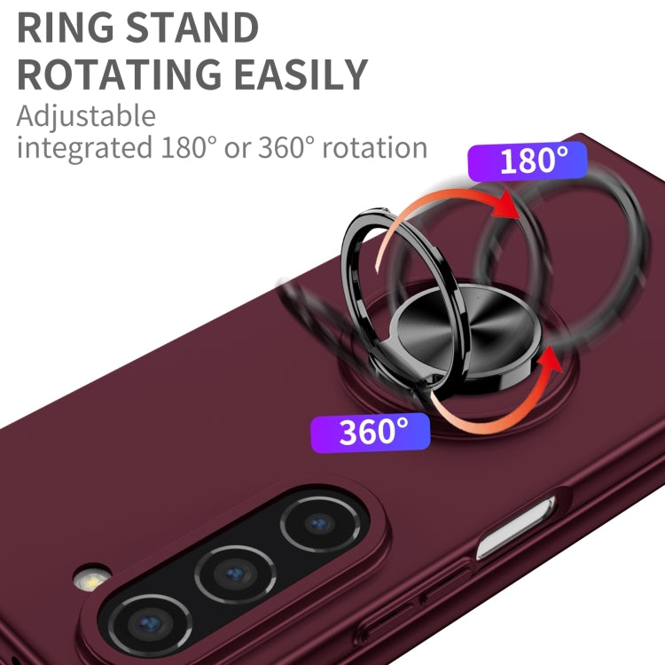 For Samsung Galaxy Z Fold6 5G Armor Ring Holder Phone Case