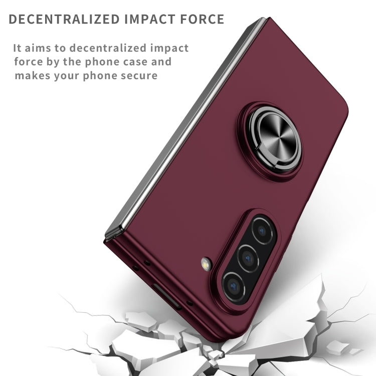 For Samsung Galaxy Z Fold6 5G Armor Ring Holder Phone Case