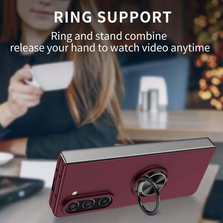 For Samsung Galaxy Z Fold6 5G Armor Ring Holder Phone Case