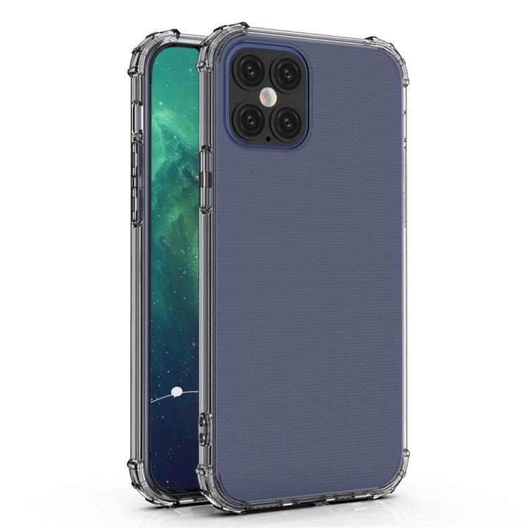 For iPhone 12 Pro Max Shockproof Transparent TPU Protective Case
