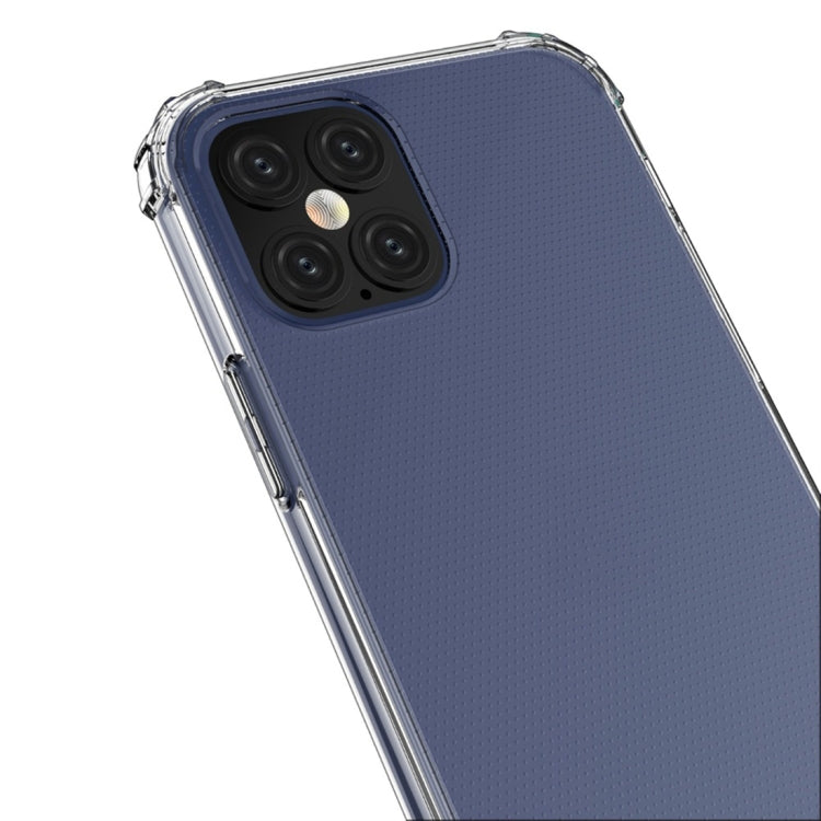For iPhone 12 Pro Max Shockproof Transparent TPU Protective Case
