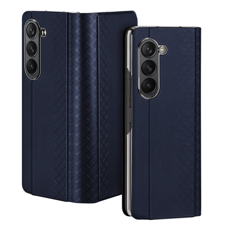 For Samsung Galaxy Z Fold5 5G DUX DUCIS Bril Series PU + TPU Phone Case