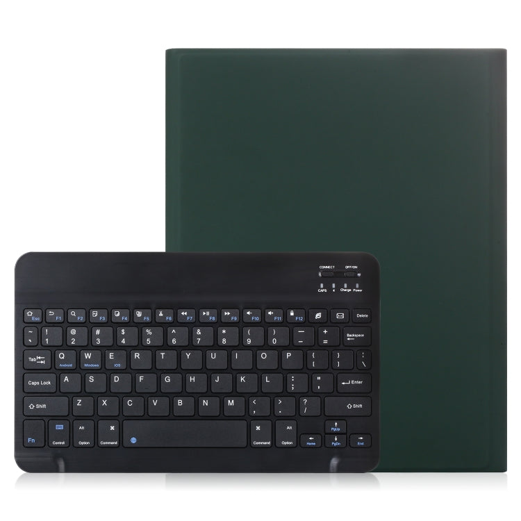 For iPad Pro 11 (2020) Electric Pressed Horizontal Flip Leather Tablet Case with Pen Slot & Holder & Keyboard