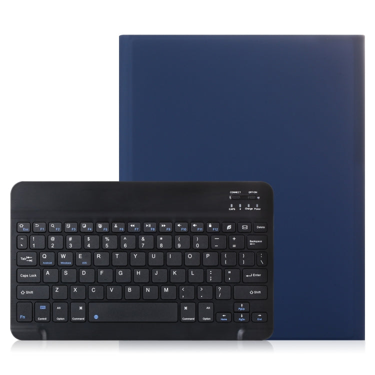 For iPad Pro 11 (2020) Electric Pressed Horizontal Flip Leather Tablet Case with Pen Slot & Holder & Keyboard