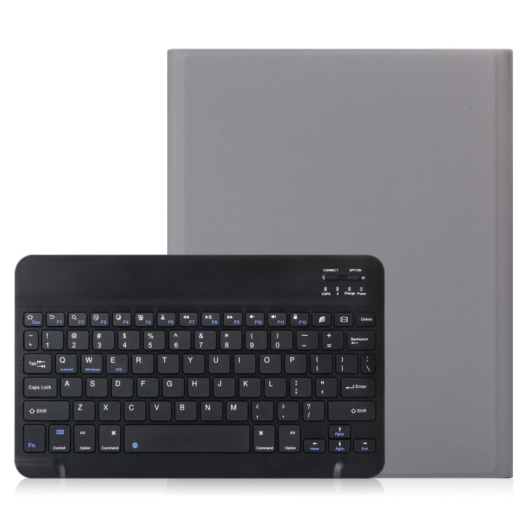 For iPad Pro 11 (2020) Electric Pressed Horizontal Flip Leather Tablet Case with Pen Slot & Holder & Keyboard