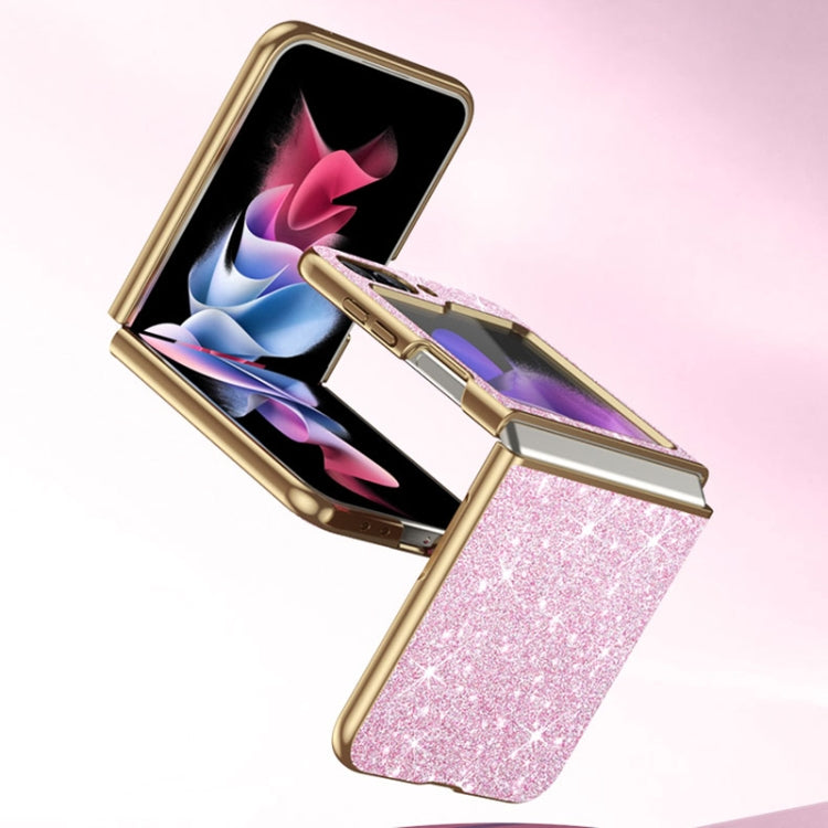 For Samsung Galaxy Z Flip6 / Flip7 FE Electroplate Glittery Shockproof Phone Case