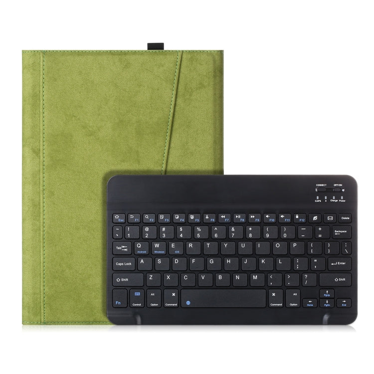 For iPad Pro 10.5 inch Marble Cloth Texture Horizontal Flip Leather Tablet Case with Pen Slot & Holder & Keyboard