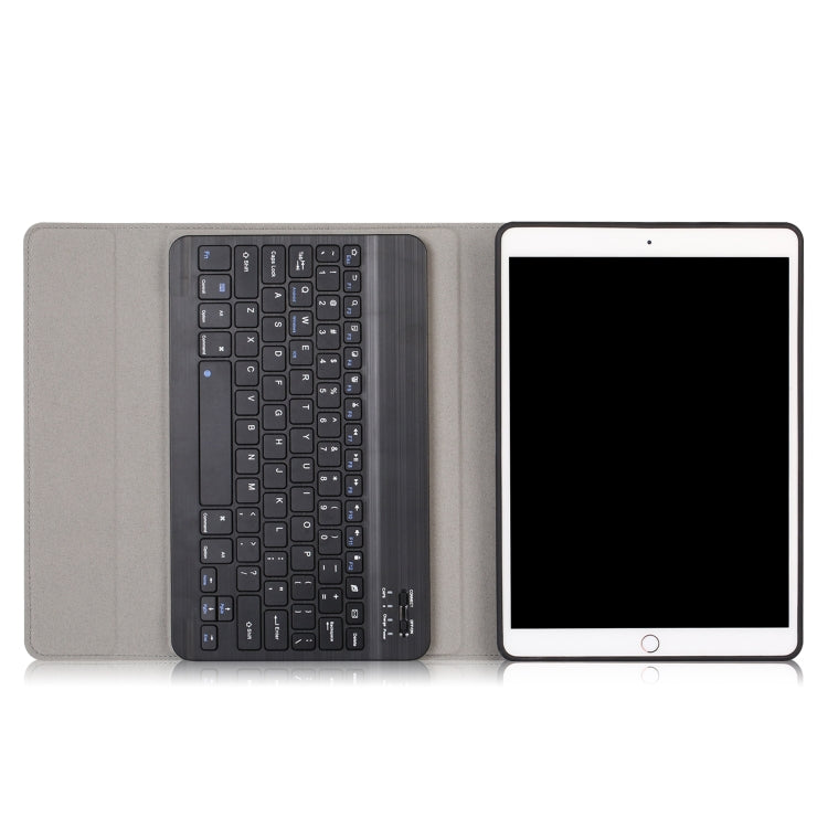 For iPad Pro 10.5 inch Marble Cloth Texture Horizontal Flip Leather Tablet Case with Pen Slot & Holder & Keyboard