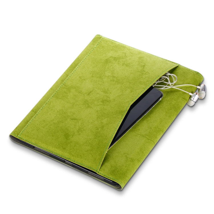 For iPad Pro 11 (2020) Marble Cloth Texture Horizontal Flip Leather Tablet Case with Pen Slot & Holder & Keyboard