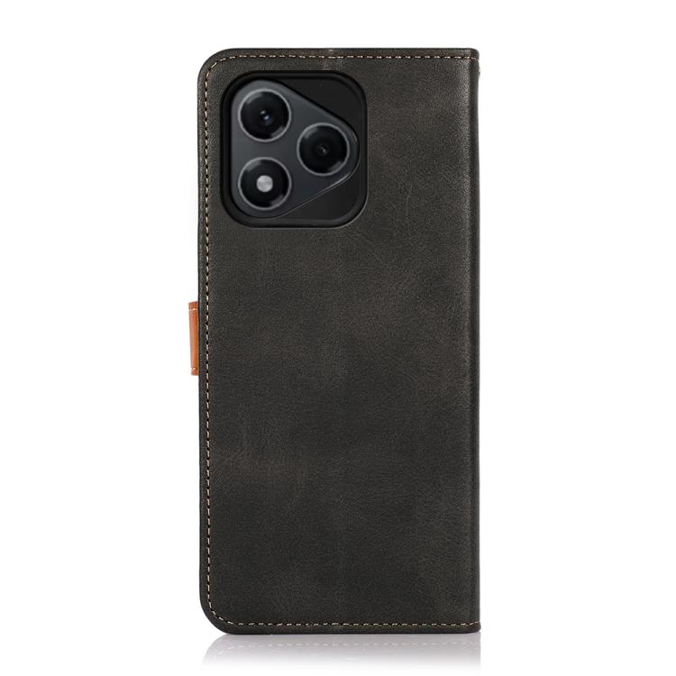 For Honor 400 Lite Global  KHAZNEH Dual-color Cowhide Texture Flip Leather Phone Case
