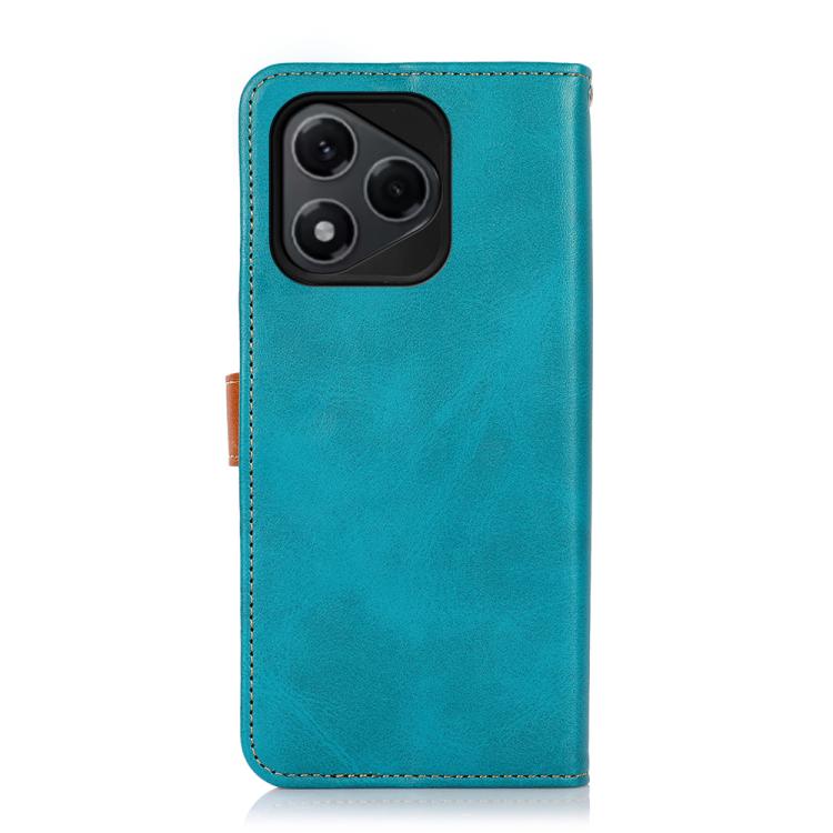 For Honor 400 Lite Global  KHAZNEH Dual-color Cowhide Texture Flip Leather Phone Case