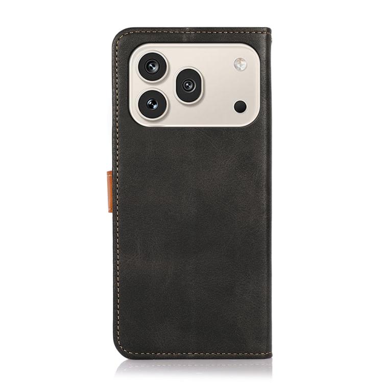 For Honor 600 / 600 Pro Global KHAZNEH Dual-color Cowhide Texture Flip Leather Phone Case