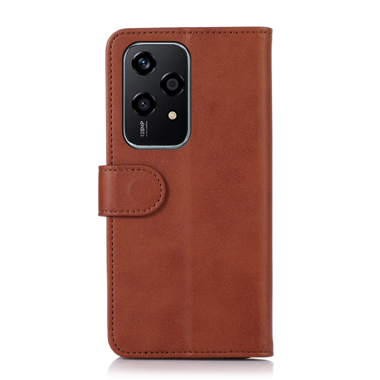 For Honor 200 Lite Global Cow Texture Leather Phone Case