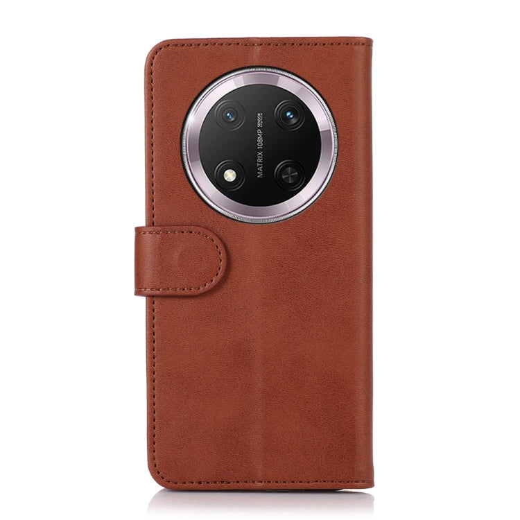 For Honor X9C 5G Global Cow Texture Leather Phone Case