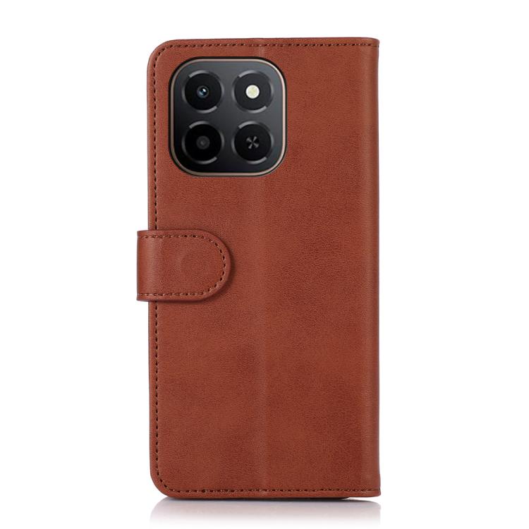 For Honor X6c 4G Cow Texture Leather Phone Case